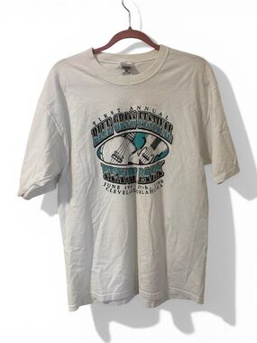 Vintage Bluegrass Festival Graphic Tee - Cream